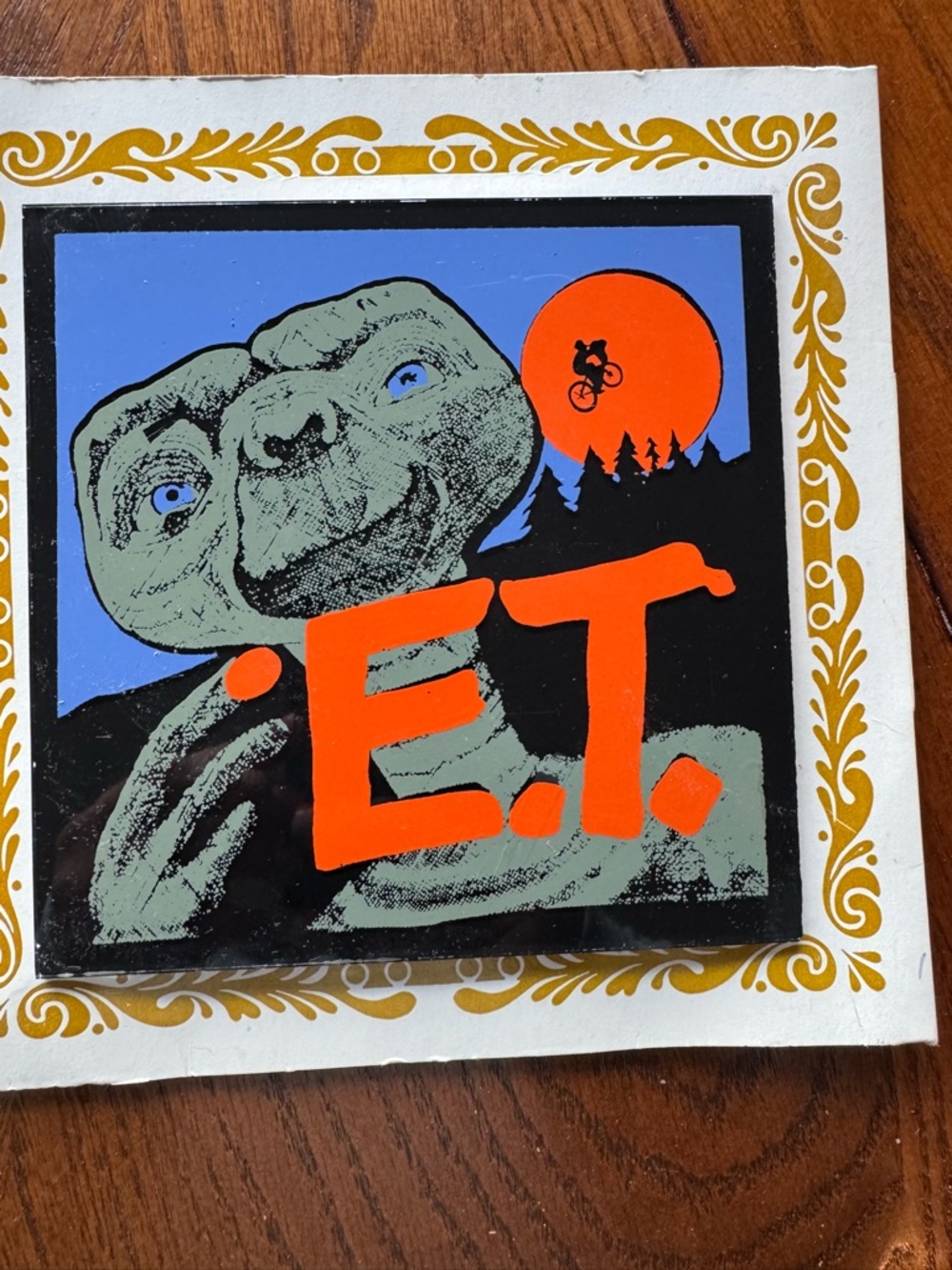 E.T. Graphic Art Fair Glass Mirror